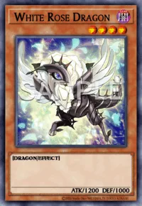 White Rose Dragon, Yu-Gi-Oh! card, DARK