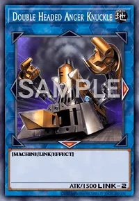 Double Headed Anger Knuckle, Yu-Gi-Oh! card, EARTH