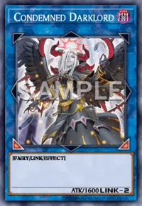 Condemned Darklord, Yu-Gi-Oh! card, DARK