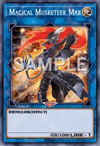Magical Musketeer Max, Yu-Gi-Oh! card, LIGHT