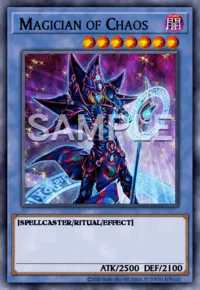 Magician of Chaos, Yu-Gi-Oh! card, DARK