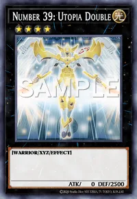 Number 39: Utopia Double, Yu-Gi-Oh! card, LIGHT