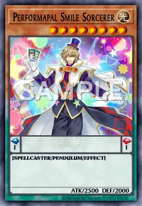 Performapal Smile Sorcerer, Yu-Gi-Oh! card, LIGHT