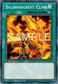 Salamangreat Claw, Yu-Gi-Oh! card, SPELL