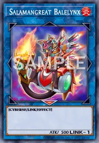 Salamangreat Balelynx, Yu-Gi-Oh! card, FIRE