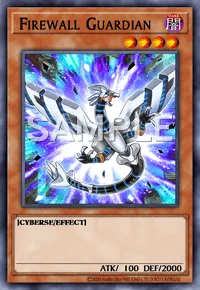Firewall Guardian, Yu-Gi-Oh! card, DARK