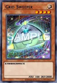 Grid Sweeper, Yu-Gi-Oh! card, LIGHT