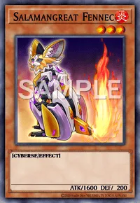 Salamangreat Fennec, Yu-Gi-Oh! card, FIRE
