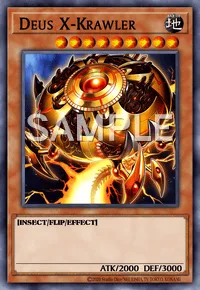 Deus X-Krawler, Yu-Gi-Oh! card, EARTH
