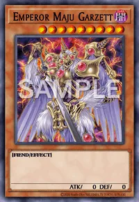 Emperor Maju Garzett, Yu-Gi-Oh! card, DARK