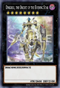 Dingirsu, the Orcust of the Evening Star, Yu-Gi-Oh! card, DARK