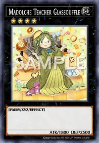Madolche Teacher Glassouffle, Yu-Gi-Oh! card, EARTH
