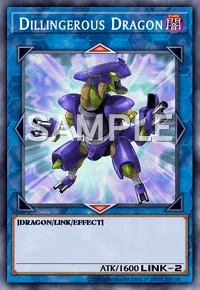 Dillingerous Dragon, Yu-Gi-Oh! card, DARK