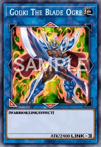 Gouki The Blade Ogre, Yu-Gi-Oh! card, EARTH
