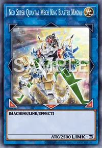 Neo Super Quantal Mech King Blaster Magna, Yu-Gi-Oh! card, LIGHT