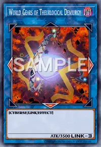 World Gears of Theurlogical Demiurgy, Yu-Gi-Oh! card, DARK