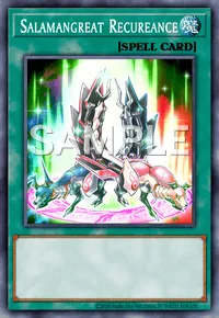 Salamangreat Recureance, Yu-Gi-Oh! card, SPELL