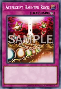 Altergeist Haunted Rock, Yu-Gi-Oh! card, TRAP