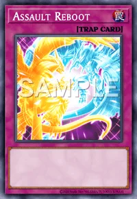 Assault Reboot, Yu-Gi-Oh! card, TRAP