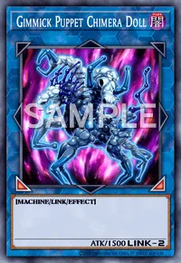 Gimmick Puppet Chimera Doll, Yu-Gi-Oh! card, DARK