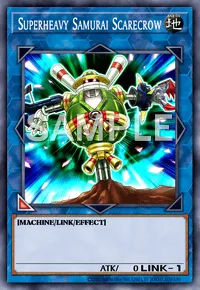 Superheavy Samurai Scarecrow, Yu-Gi-Oh! card, EARTH