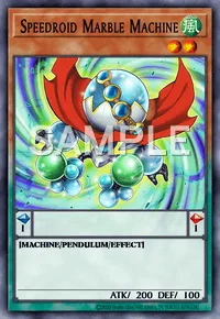 Speedroid Marble Machine, Yu-Gi-Oh! card, WIND