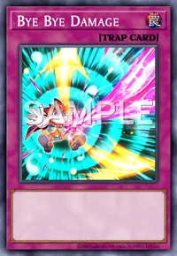 Bye Bye Damage, Yu-Gi-Oh! card, TRAP