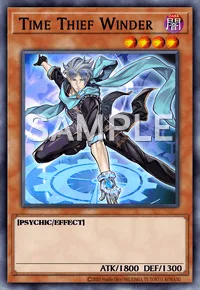 Time Thief Winder, Yu-Gi-Oh! card, DARK