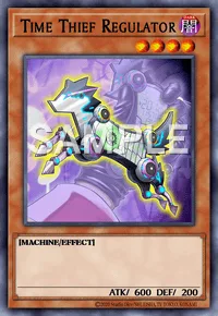 Time Thief Regulator, Yu-Gi-Oh! card, DARK