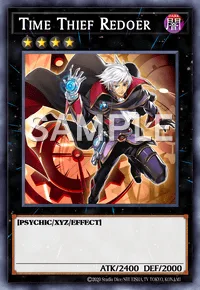 Time Thief Redoer, Yu-Gi-Oh! card, DARK