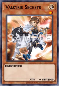 Valkyrie Sechste, Yu-Gi-Oh! card, LIGHT