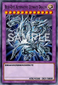 Blue-Eyes Alternative Ultimate Dragon, Yu-Gi-Oh! card, LIGHT