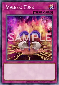 Malefic Tune, Yu-Gi-Oh! card, TRAP