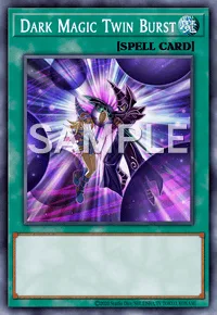 Dark Magic Twin Burst, Yu-Gi-Oh! card, SPELL