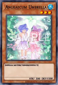 Angraecum Umbrella, Yu-Gi-Oh! card, WATER