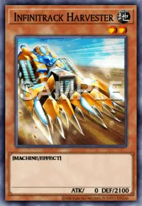 Infinitrack Harvester, Yu-Gi-Oh! card, EARTH