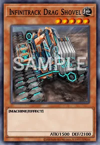 Infinitrack Drag Shovel, Yu-Gi-Oh! card, EARTH