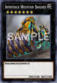 Infinitrack Mountain Smasher, Yu-Gi-Oh! card, EARTH