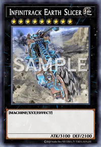 Infinitrack Earth Slicer, Yu-Gi-Oh! card, EARTH