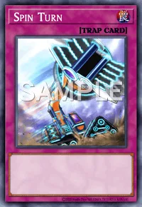Spin Turn, Yu-Gi-Oh! card, TRAP