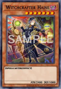 Witchcrafter Haine, Yu-Gi-Oh! card, DARK