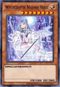 Witchcrafter Madame Verre, Yu-Gi-Oh! card, LIGHT