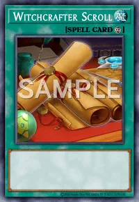 Witchcrafter Scroll, Yu-Gi-Oh! card, SPELL