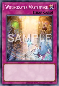 Witchcrafter Masterpiece, Yu-Gi-Oh! card, TRAP