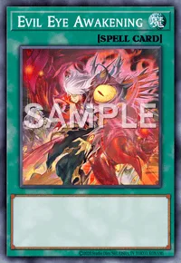 Evil Eye Awakening, Yu-Gi-Oh! card, SPELL