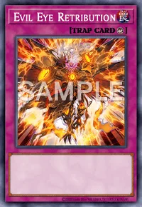 Evil Eye Retribution, Yu-Gi-Oh! card, TRAP