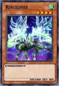 Rebuildeer, Yu-Gi-Oh! card, WIND