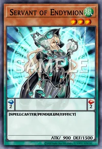 Servant of Endymion, Yu-Gi-Oh! card, WIND