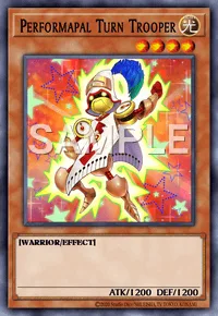 Performapal Turn Trooper, Yu-Gi-Oh! card, LIGHT