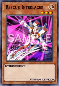 Rescue Interlacer, Yu-Gi-Oh! card, LIGHT